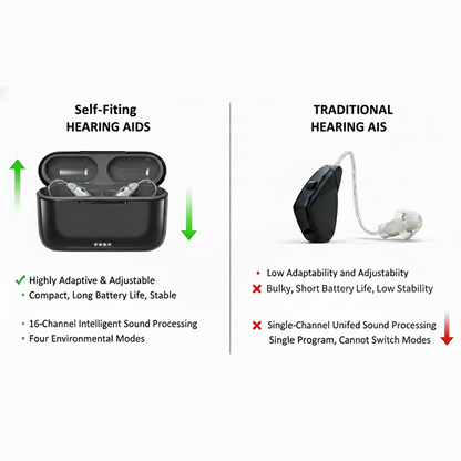 Smart Self-Fitting Hearing Aids – Clear, Comfortable, Life-Changing Sound