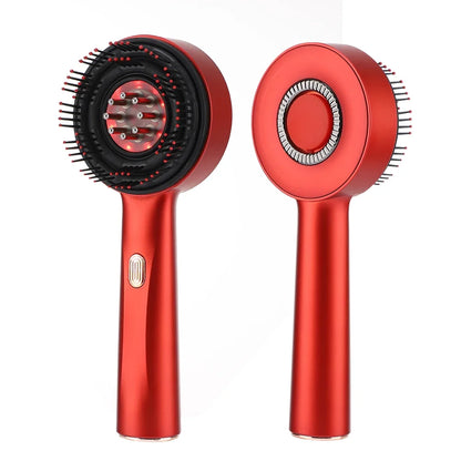 Electric Scalp Massager with Red Light Therapy