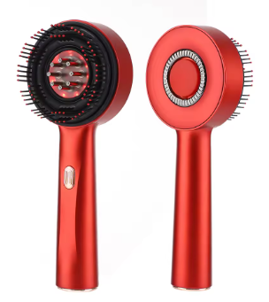 Electric Scalp Massage Comb for Growth Scalp Oil Applicator Hair Care 660nm Red Light Head Massager Improve Hair Loss Brush